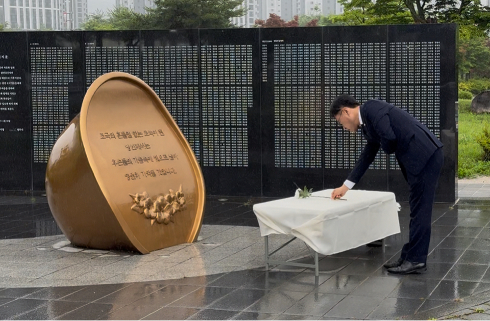 옥정2동, 6·25전쟁 제75주년 기념식 개최…생활 속 보훈문화 확산 속 보훈문화 확산보훈문화 확산 이미지