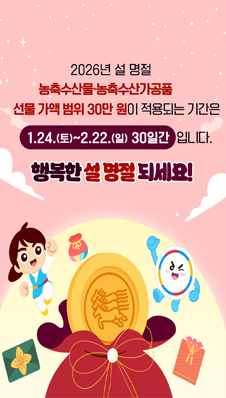 2026 설 명절 청탁금지법 선물