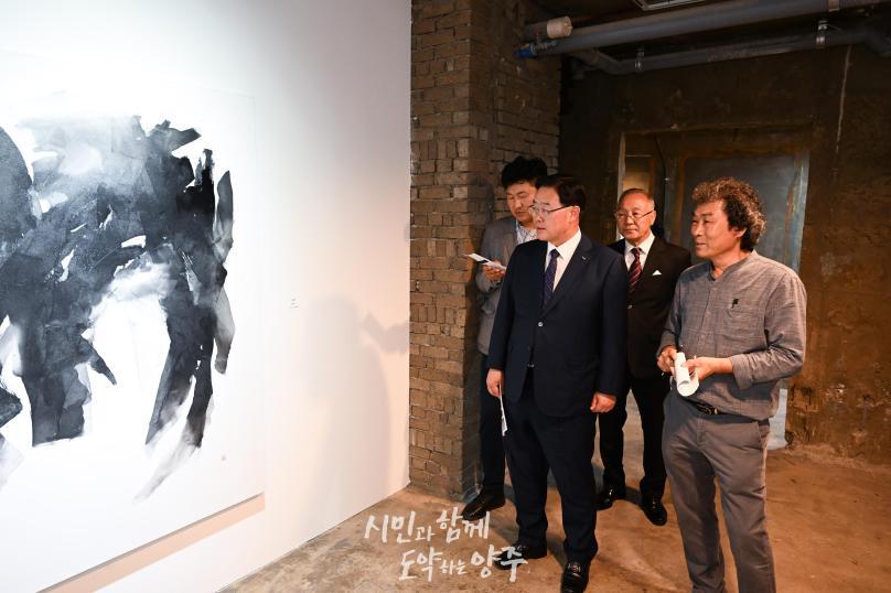 777갤러리 장흥예술가 초대전 사진