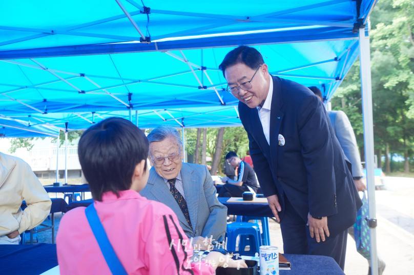 회천3동 바둑잔치 의 사진