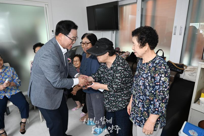덕정1통마을회관 준공식 의 사진