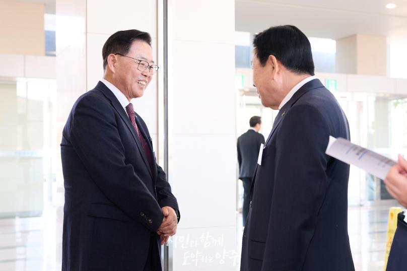 북부기우회 정례회 의 사진