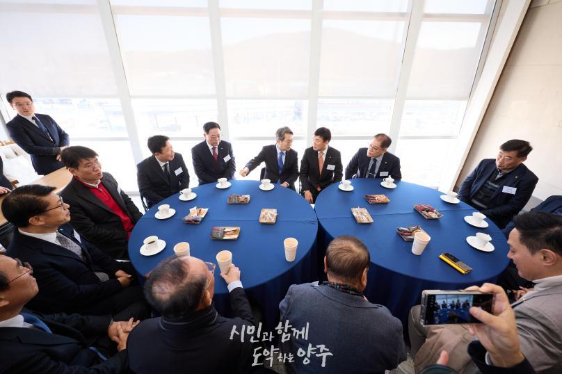 북부기우회 정례회 의 사진