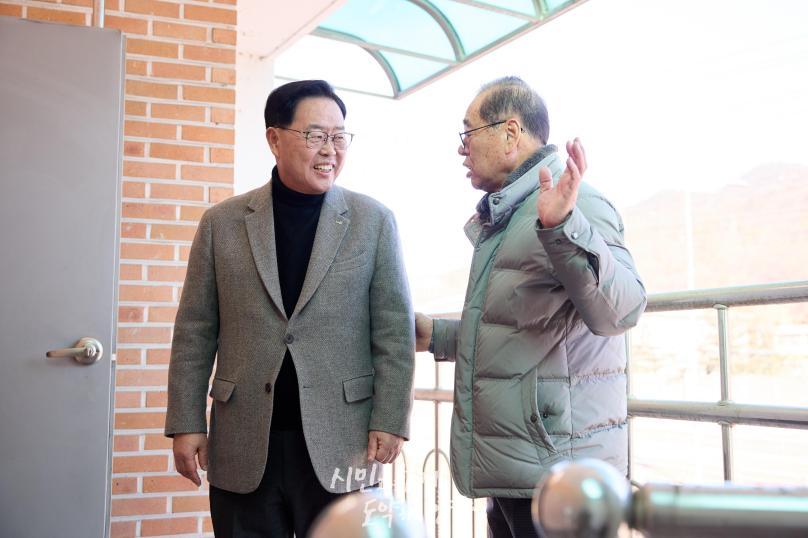 유양1통 마을회관 총회 의 사진