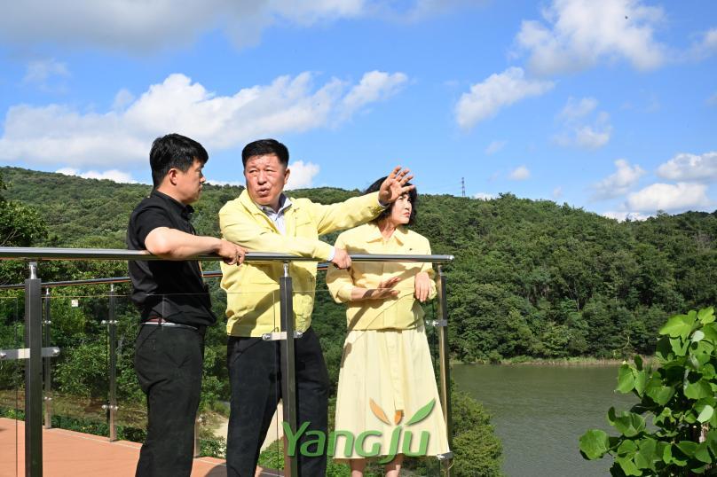 광백저수지 현장 방문 의 사진