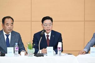 회천발전협의회 주민간담회 의 사진