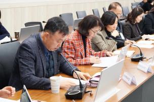 양주시 전체 간부회의 의 사진