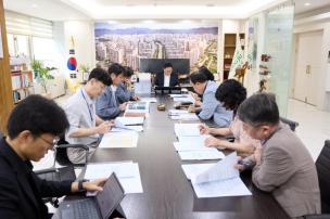 상반기 시민과의 소통 건의사항 처리현황 보고회 의 사진