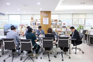 상반기 시민과의 소통 건의사항 처리현황 보고회 의 사진