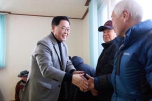 유양1통 마을회관 총회 의 사진