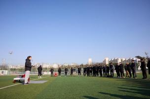 양주시축구협회 연령별 시무식 의 사진