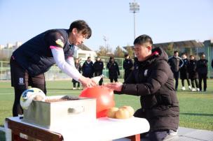 양주시축구협회 연령별 시무식 의 사진