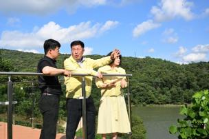 광백저수지 현장 방문 의 사진