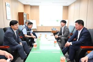 대륜E&S 방문 사진