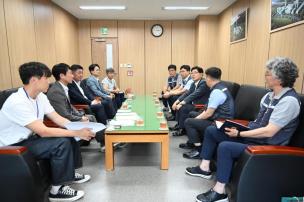 대륜E&S 방문 의 사진