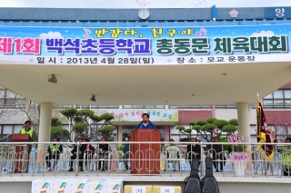  백석초등학교 총동문 체육대회 사진