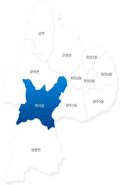 양주시 지도