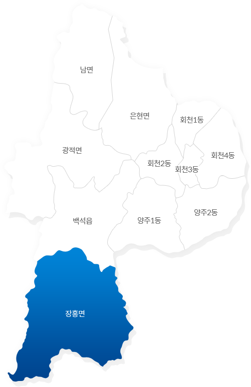 양주시 지도