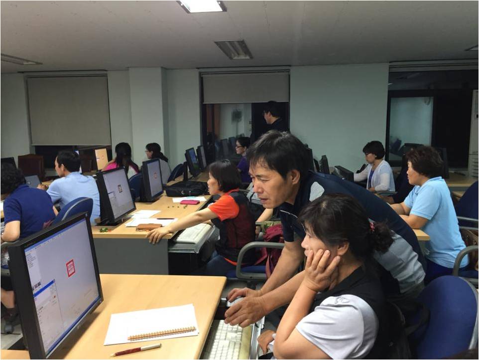 2015 사이버농업인연구회 정보화교육 이미지