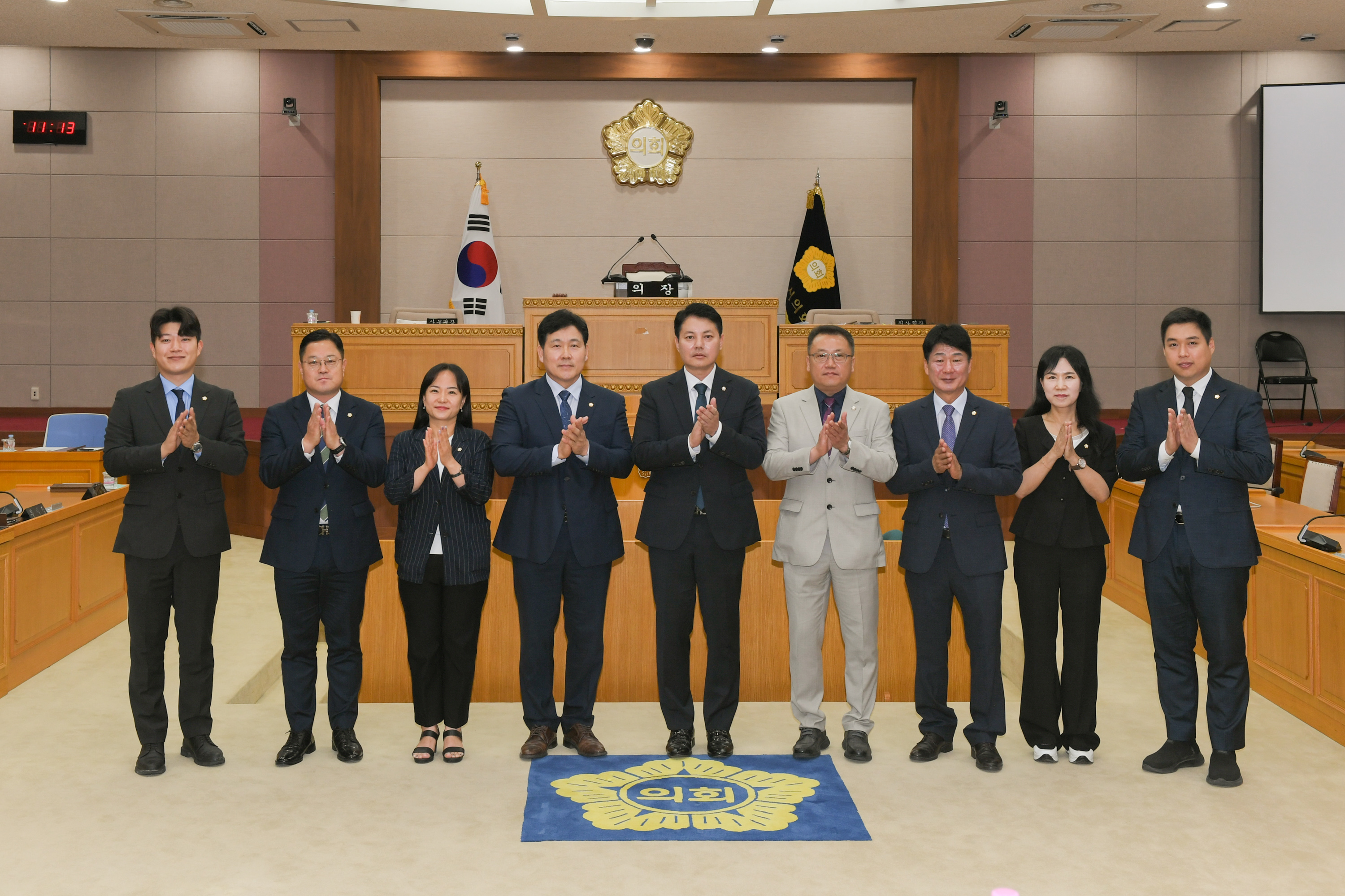 제10대 양주시의회, 전반기 의장 한상민 의원·부의장 임의빈 의원 선출 이미지1