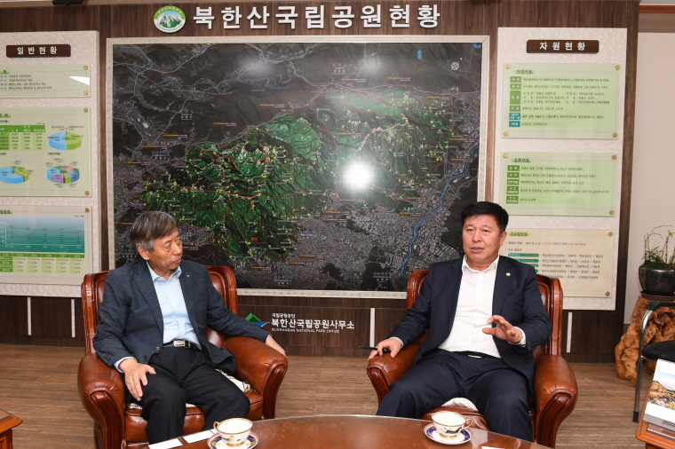 우이령길 상시개통 관련 북한산국립공원관리사무소 방문 건의 이미지1