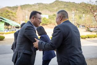 양주시파크골프협회장 취임식 이미지