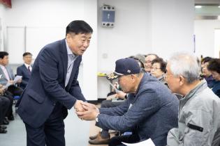 지회 회천 노인대학 입학식 이미지
