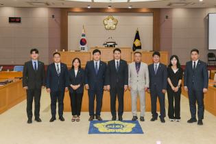 제10대 양주시의회 전반기 의장단 선출