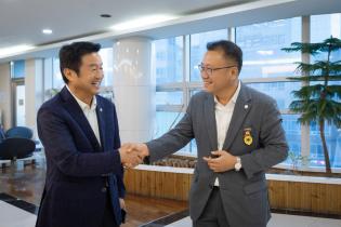 양주2동 청년회장 이취임식 이미지