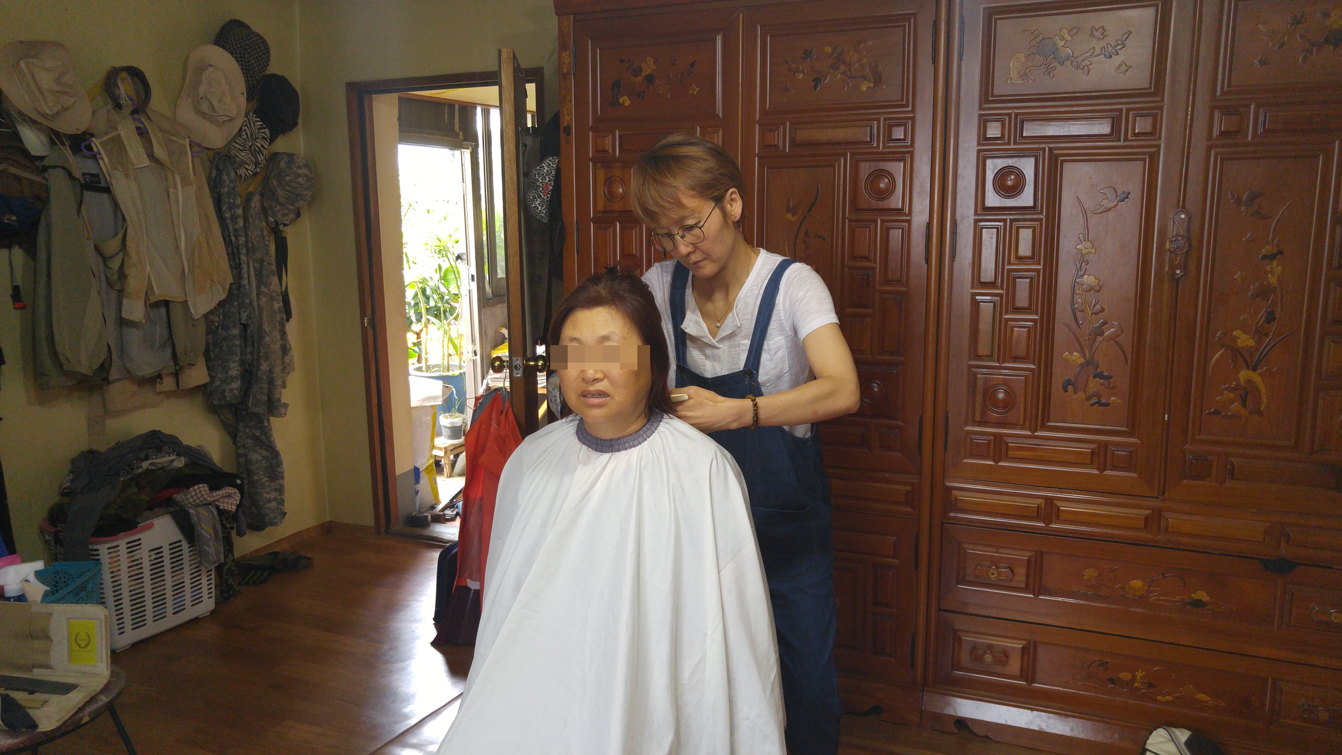 양주시 무한돌봄행복센터, ‘아름다운 당신’이∙미용서비스 진행 이미지