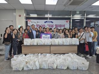 금복당, 말복 맞아 회천2동 어르신에 삼계탕 100세트 기부 이미지