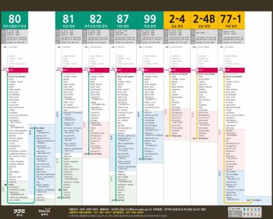 양주시, 공공디자인 접목한 ‘스마트 버스노선 출력 시스템’구축 이미지