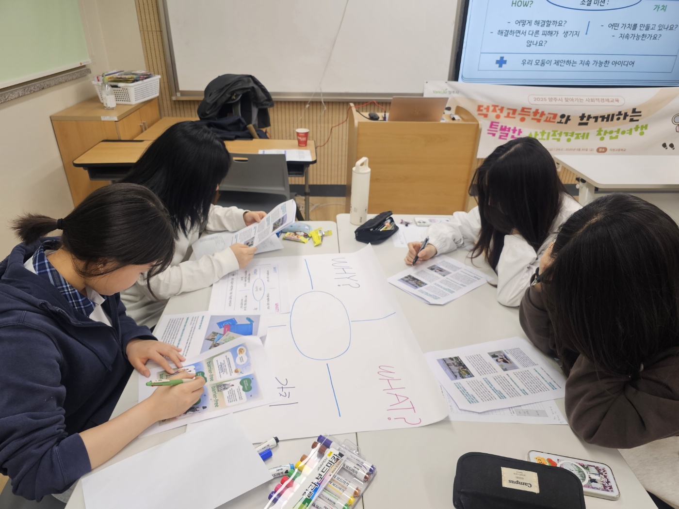 2025년 청소년과 함께 하는 특별한 사회적경제 교실!  변화를 그리는 현장속으로~ 이미지1