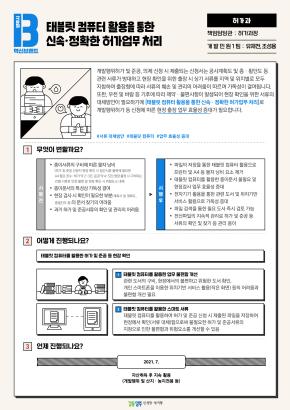 [허가과]태블릿 컴퓨터 활용을 통한 신속ㆍ정확한 허가업무 처리 이미지