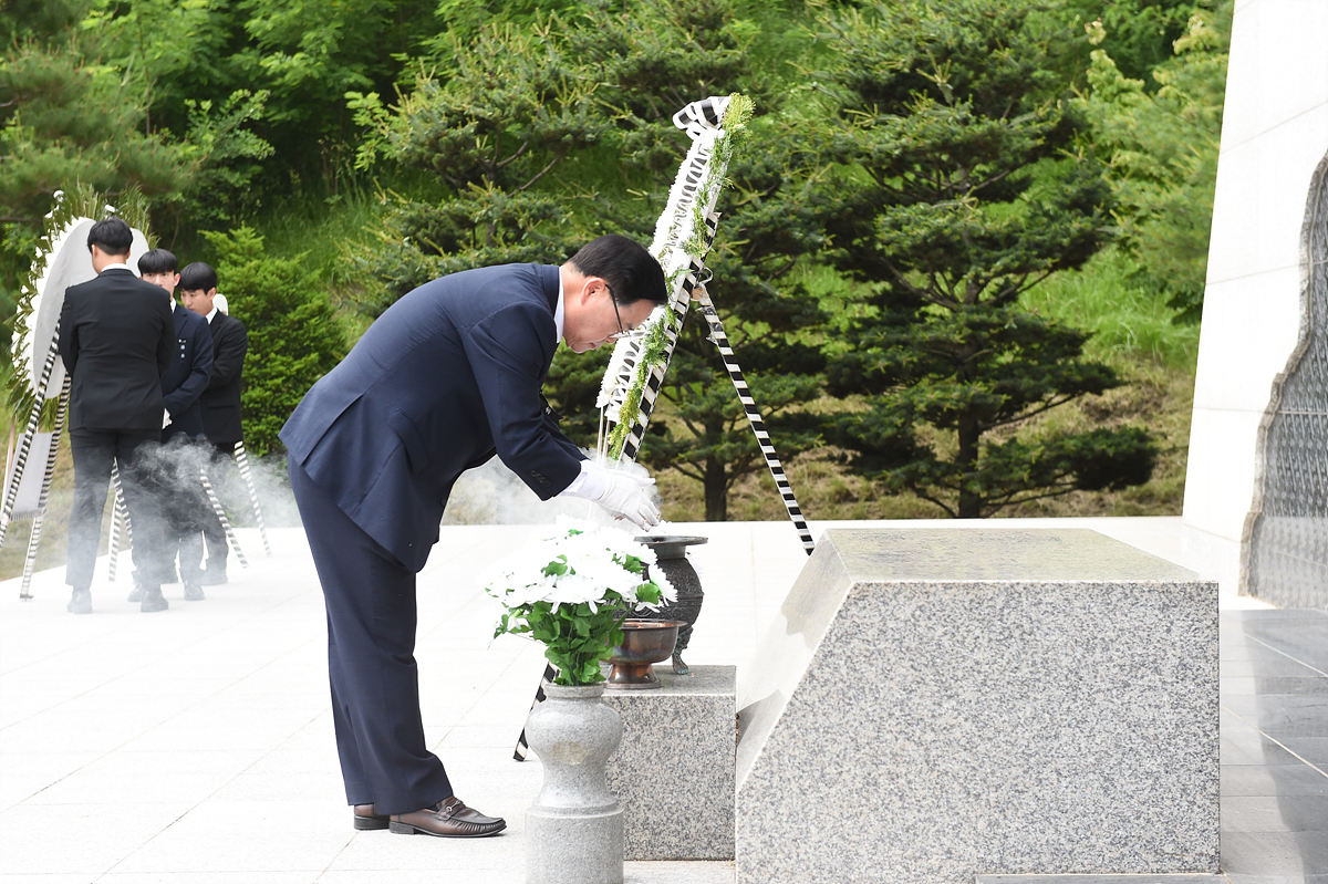 2023-06-06 현충일 추념식 거행 이미지3