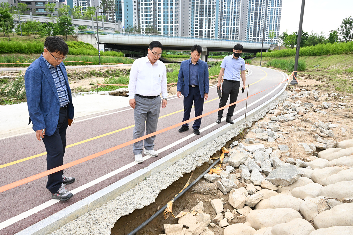 2023-06-13 옥정중앙공원 현장점검 이미지