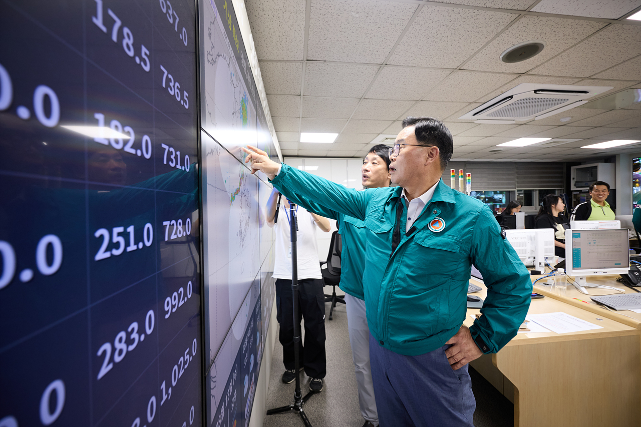 2025-08-13 호우 특보 상황 점검 이미지