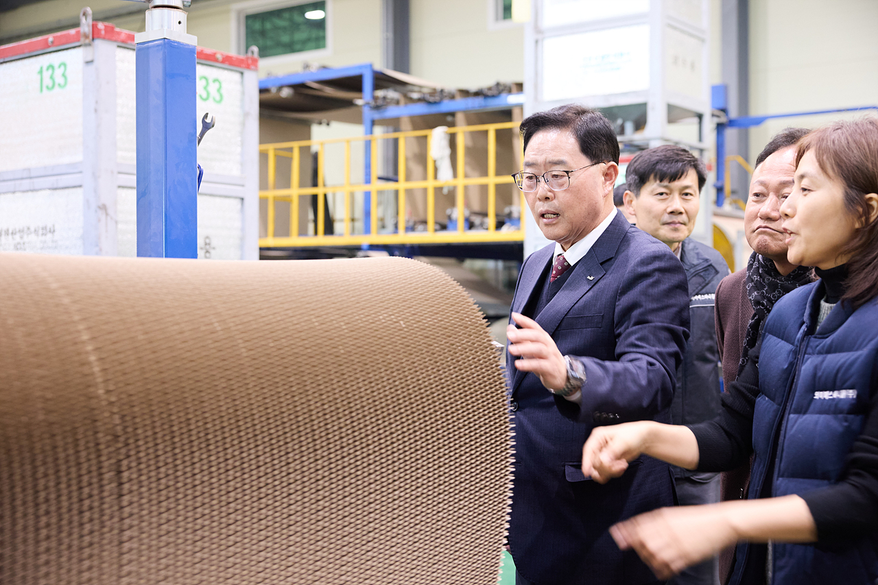 2025-11-20 관내 기업 방문 이미지