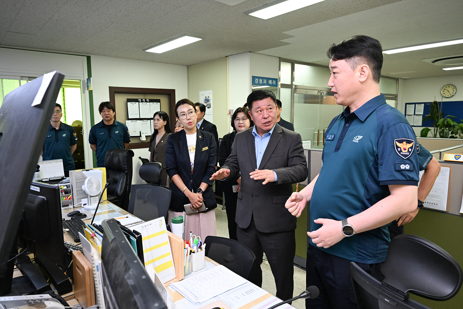 추석연휴 유관기관 방문 이미지