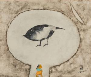 나무와 까치 (A Tree and a Magpie) 이미지