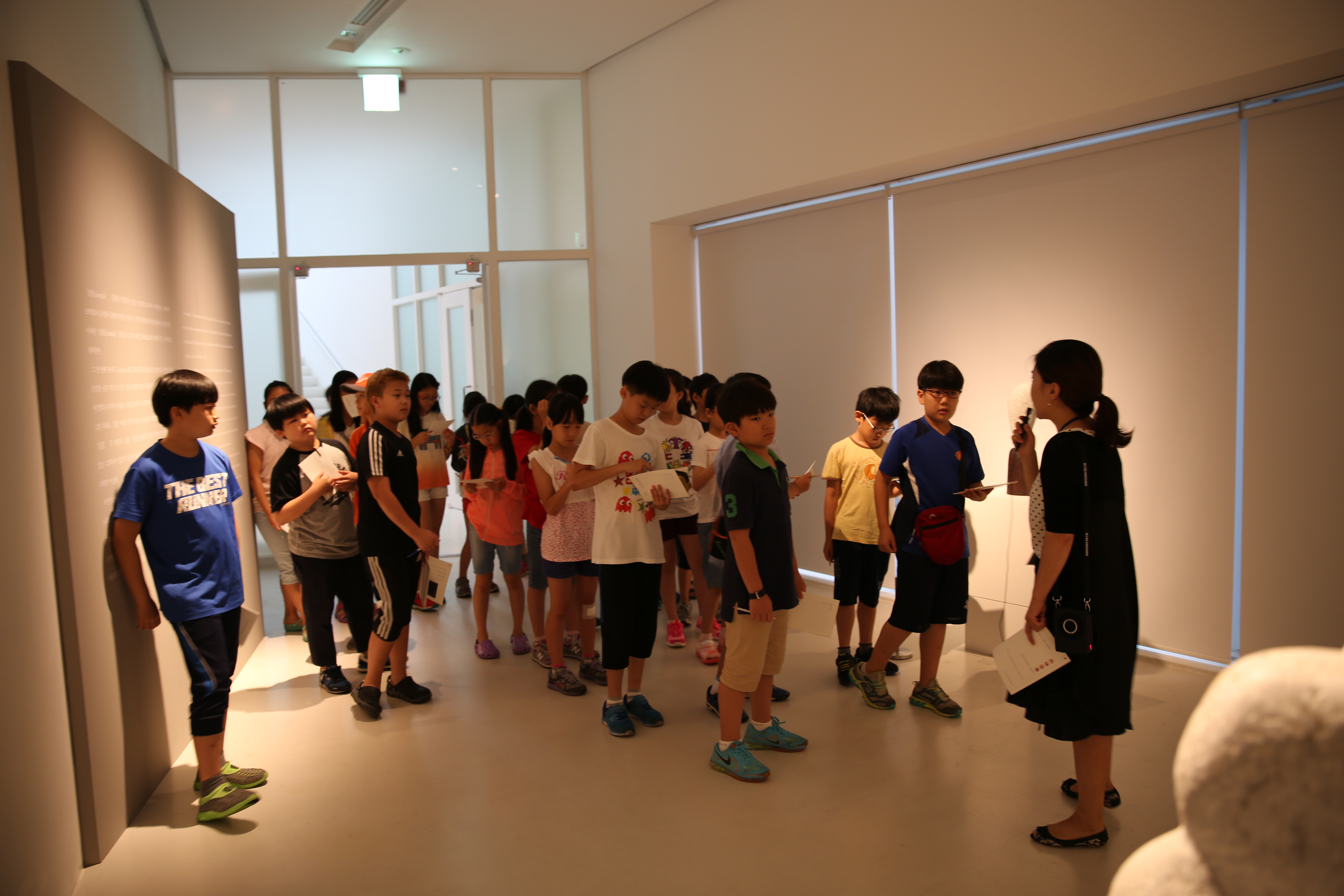 7월 29일 태릉초등학교 미술관 수업 이미지