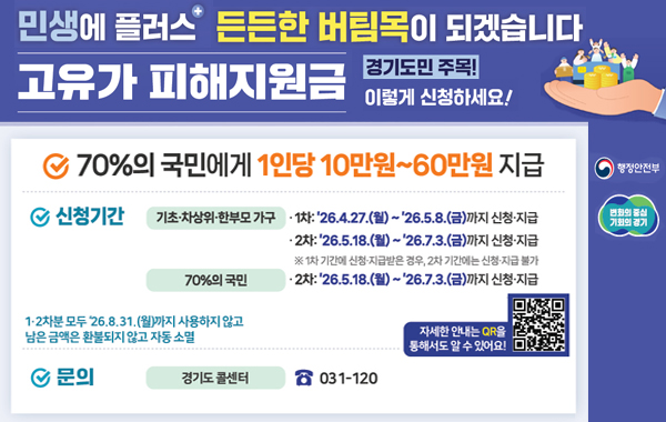 고유가 피해지원금 사업