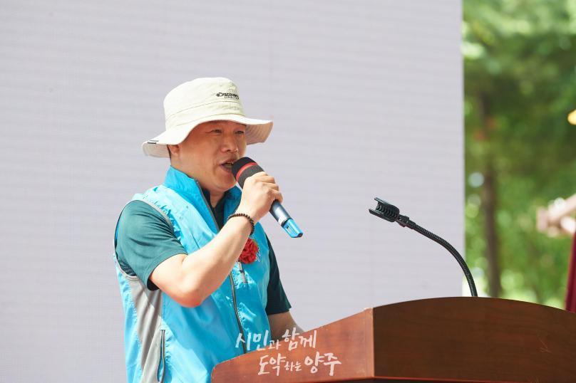 회천3동 주민총회 및 차 없는 도로 행사 의 사진