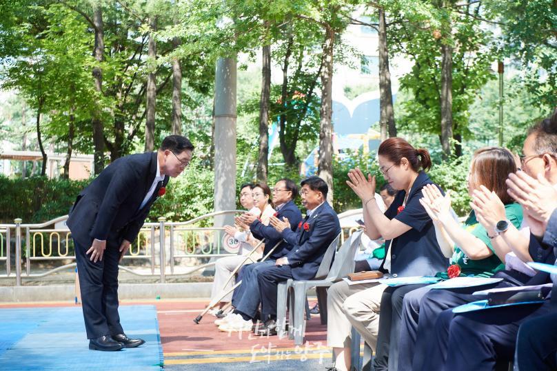 회천3동 주민총회 및 차 없는 도로 행사 의 사진