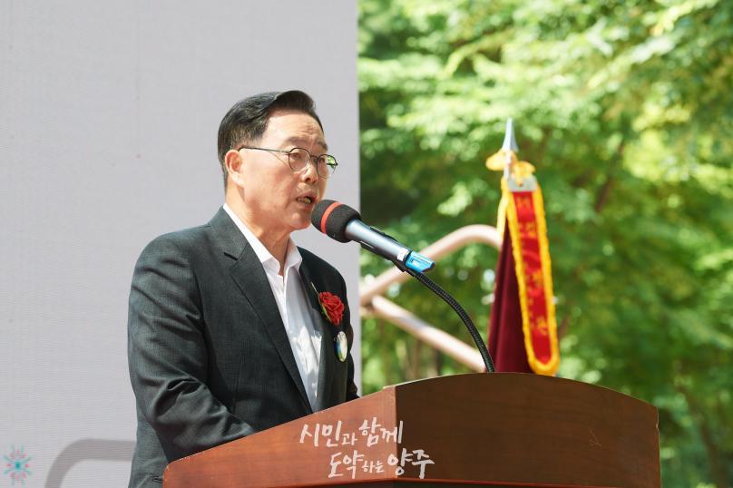 회천3동 주민총회 및 차 없는 도로 행사 의 사진
