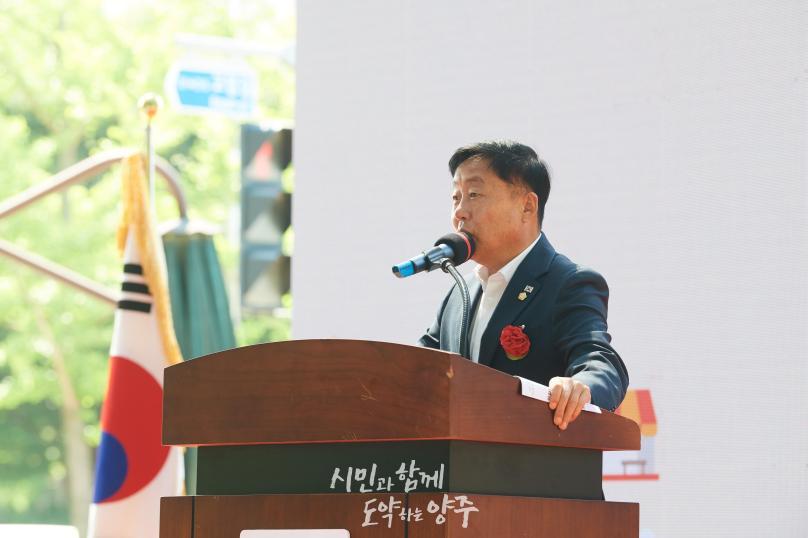 회천3동 주민총회 및 차 없는 도로 행사 의 사진