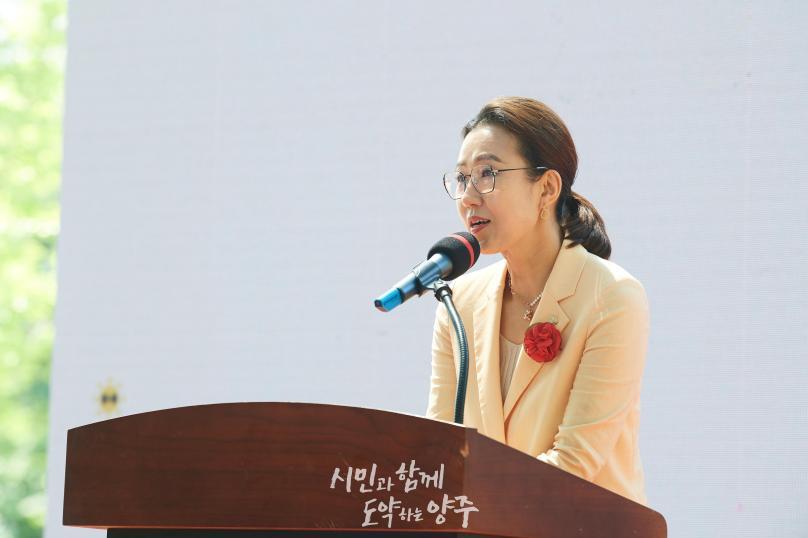 회천3동 주민총회 및 차 없는 도로 행사 의 사진