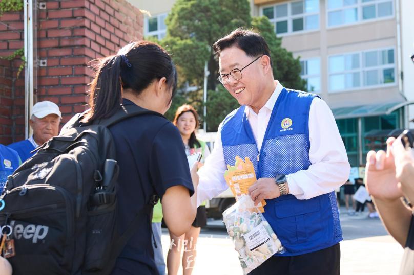 바르게살기운동 학교폭력 캠페인 사진
