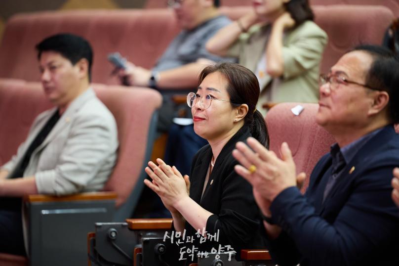 양주시기독교연합회 광복절 연합예배 의 사진