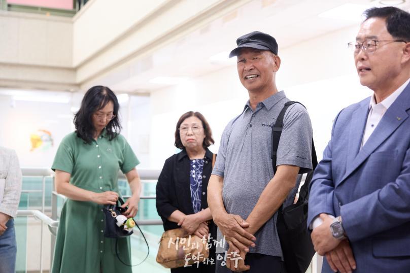 한국미술협회 양주지부 여름을 걷다 의 사진